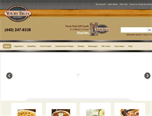 Tablet Screenshot of clevelandpartytrays.com